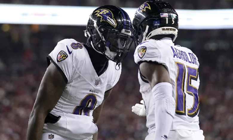 Lamar Jackson lleva a los Ravens a superar a los 49ers 33-19