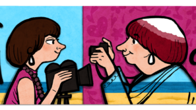 Google honra a la pionera del cine Agnès Varda con un Doodle conmovedor