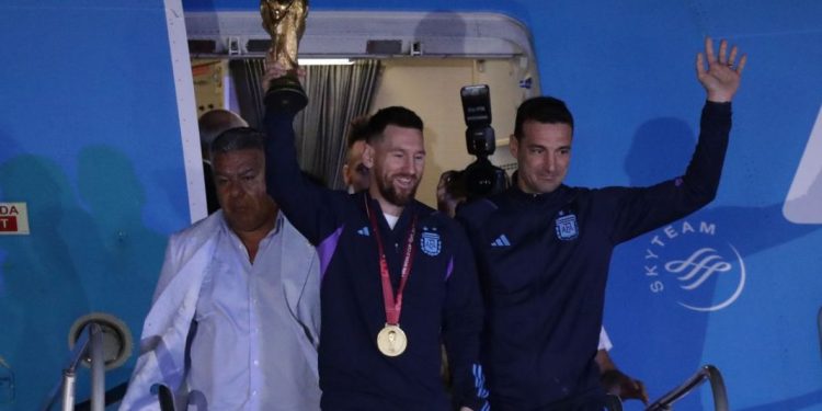 La Selección de Argentina y la Copa del Mundo llegan a Buenos Aires