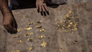 ¡Increíble! Hallan tesoro islámico con 425 monedas de oro