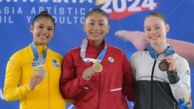 México logra dos oros, una plata y un bronce en el Panamericano de Gimnasia Artística en Colombia