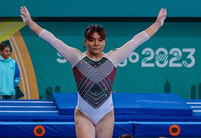 Alexa Moreno clasifica a la final de salto en la Copa del Mundo de Gimnasia