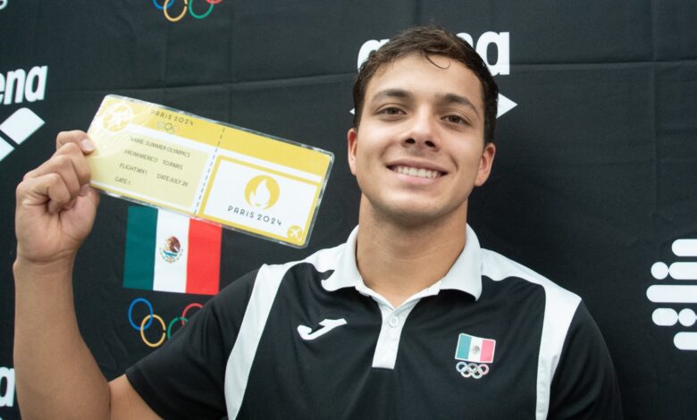 Kevin Muñoz está listo para representar a México en los Juegos Olímpicos París 2024