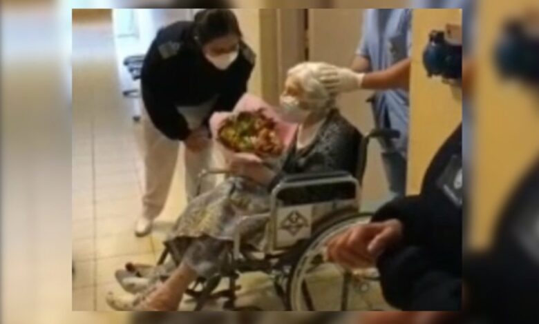 ¡Sí se puede! Abuelita de 101 años vence al Covid-19