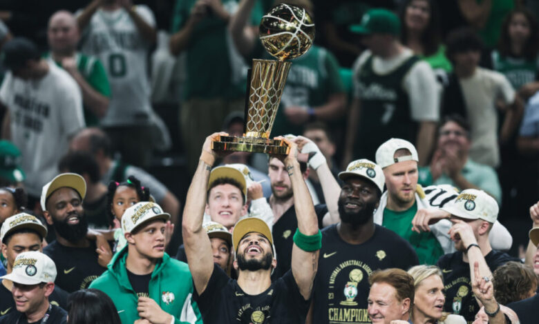 Celtics de Boston se posicionan como máximos ganadores de la NBA