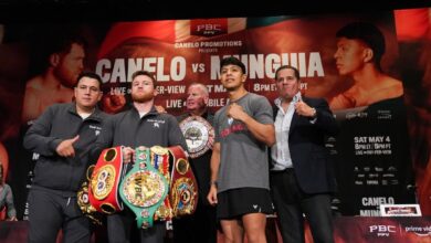 Canelo Álvarez se enfrenta y acusa de robo a promotor de Jaime Munguía