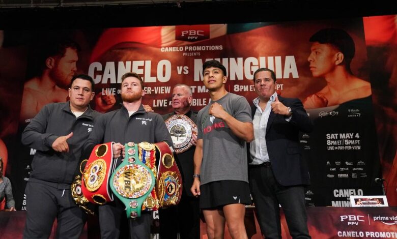 Canelo Álvarez se enfrenta y acusa de robo a promotor de Jaime Munguía