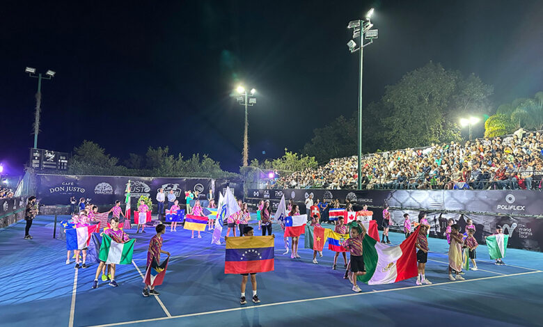 Comienza el Abierto Xalapa Don Justo de tenis internacional