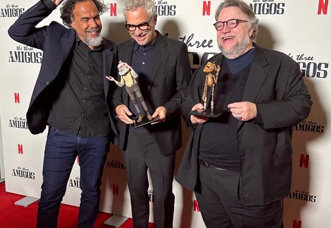 Los Tres Amigos se reúnen: Alfonso Cuarón, Guillermo del Toro y Alejando González Iñárritu conversan sobre sus trayectorias dentro del cine