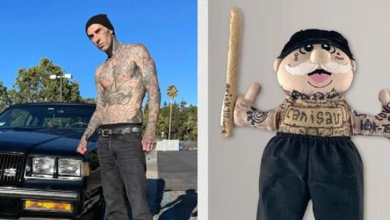 Critican a Travis Barker de Blink 182 por vender el Dr. Simi que le regalaron en México