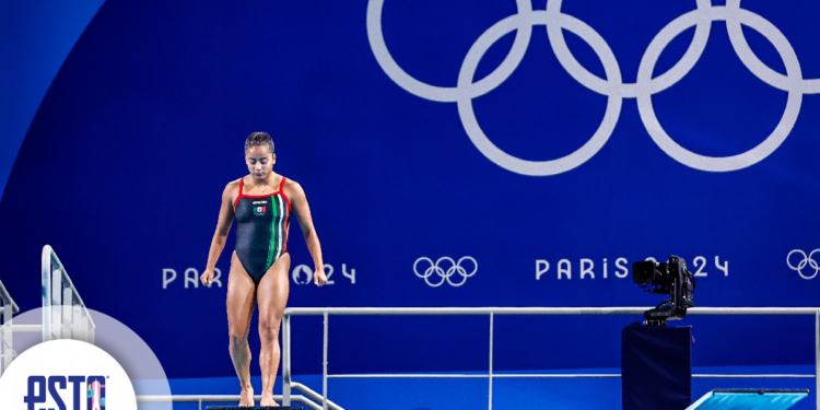 París 2024: Alejandra Estudillo queda fuera del podio en el trampolín de 3 metros