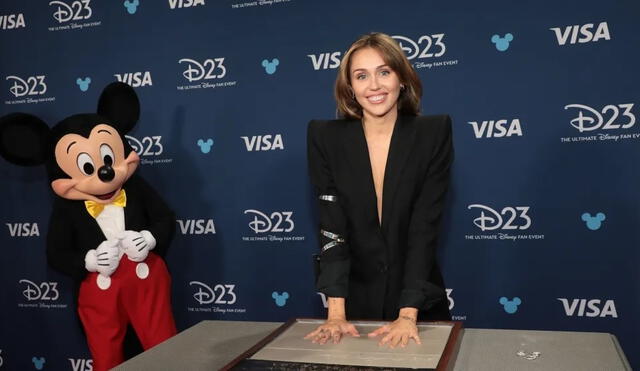 Miley Cyrus se convierte en la ‘Leyenda Disney’ más joven