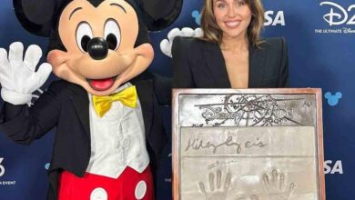 Miley Cyrus se convirtió en la Leyenda Disney más joven de la historia.