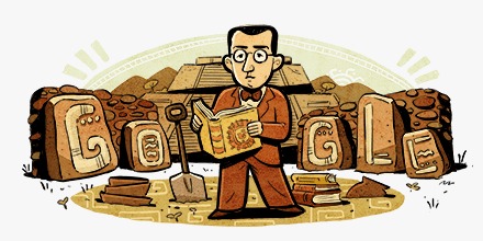 Google homenajea con un doodle a Alfonso Caso, antropólogo e historiador mexicano