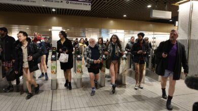 ¿Qué es el «Viaje en metro sin pantalones» festejado en Londres?