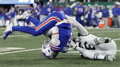 Allen y Bills superan el “Ave María” de Rodgers y vencen a Jets 23-20 para tomar el control de la AFC Este