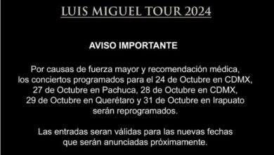 Luego de la cancelación del concierto de Luis Miguel en CDMX ¿Sucederá lo mismo con su fecha en Veracruz?