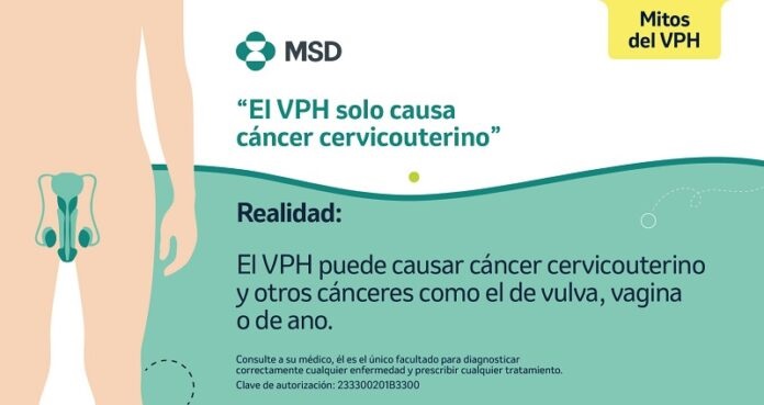 Más del 40% de los casos de cánceres asociados al VPH ocurren en hombres