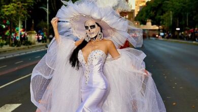 Maribel Guardia presume su caracterización de Catrina