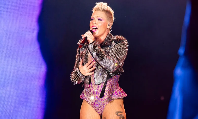 Pink cancela concierto tras problemas de salud