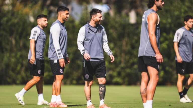 Messi en duda para el partido ante Rayados