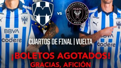 Se agotan boletos para el Rayados-Inter Miami en Concachampions