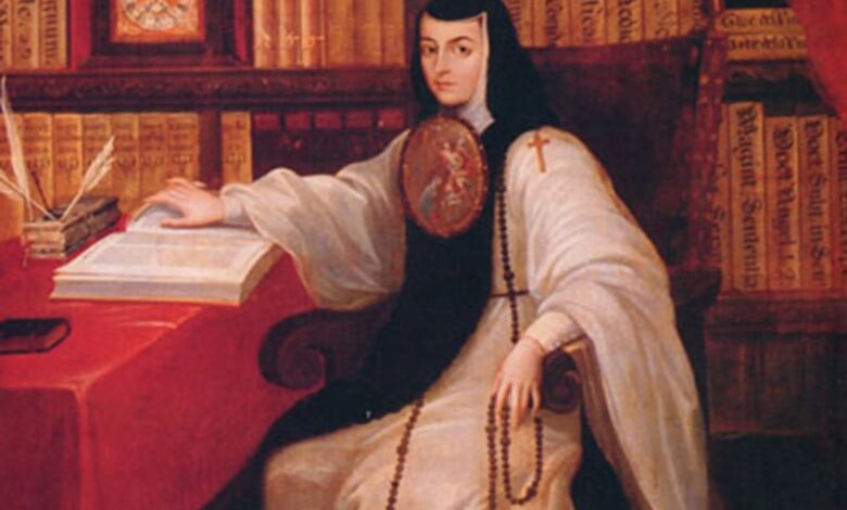 Sor Juana Inés de la Cruz; ícono de la poesía y referente del feminismo mexicano