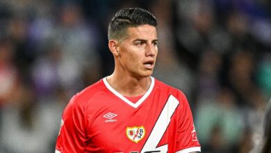 James Rodríguez es suplente en Rayo Vallecano